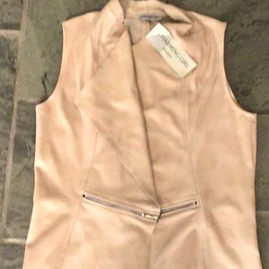 Light tan soft vest from Charming Girl.